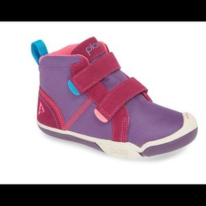 Plae girls high top sneakers